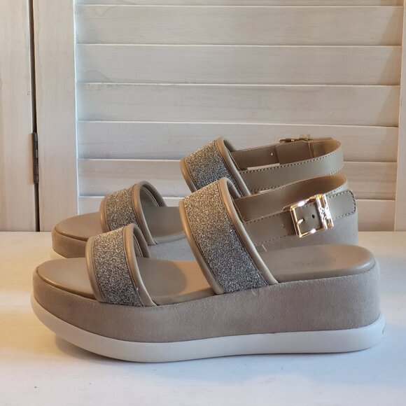 $89 NWT (8.5 & 9.5) Michael Michael Kors Presley Platform Sandal - Picture 5 of 11